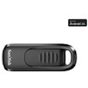 SanDisk Ultra Slider - USB flash-enhet - 256 GB - USB-C 3.2 Gen 1
