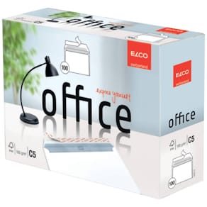 Briefumschlag Elco Office, C5, haftklebend, weiß
