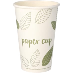 Trinkbecher PAPSTAR Zero, 50 St, 0,3 l, grün