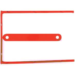 Aktenbinder Q-Connect D-Clip KF02281, 8 cm, rot