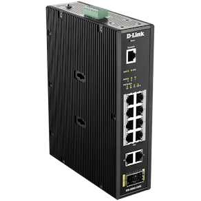 D-LINK 12 Port L2 Ind. Smart Managed Switch 10 x 1GBaseT(X)