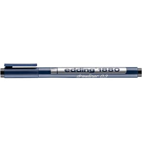 Fineliner EDDING 1880 0,3mm sort