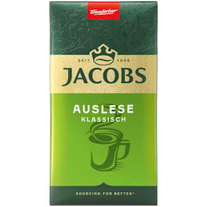 Kaffee JACOBS Auslese, gemahlen, 500 g