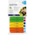 Krijthouder Giotto, met drukknop, 3 assorti kleuren, blister 6 st
