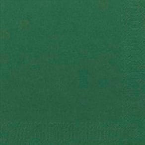 Kaffeserviet Duni 3-lag Svanemærket 24x24 cm mørkegrøn 2000 stk