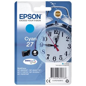Blekk EPSON 27 C13T27024012 cyan