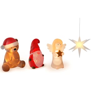 Nachtlicht FÜR DICH Weihnachtsmotive, sortiert