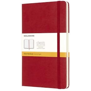 Notesbog Moleskine Classic linjeret, sort 130×210 mm, karton à 48