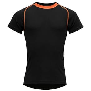 T-skjorte DEVOLD Basic herre ull XL sort