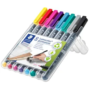 Universalpenna LUMOCOLOR F P sort.f 8/fp