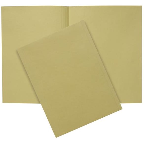 Aktomslag A4 dbl m/kant 150g man (100)