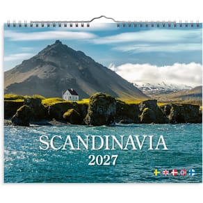 Burde Väggkalender Scandinavia 2027