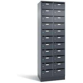 Verteilerschrank CP Serie 8170, 2 Abteile je 11 Fächer