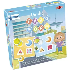 Spel Lär dig om färg och form 3+