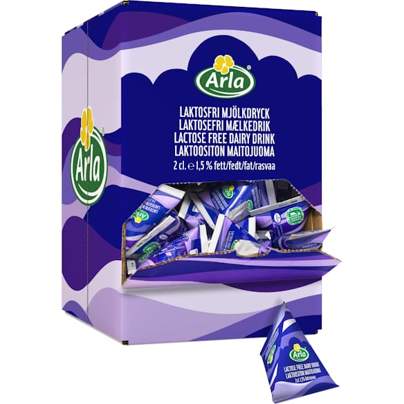 Kaffemjölk ARLA Laktosfri 1,5% 2cl, 100/FP