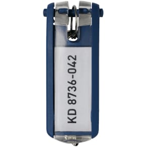 Schlüsselanhänger Durable KEY CLIP, dunkelblau