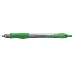Gelpen G-2 Plus BeGreen m/klik 0,7 grøn