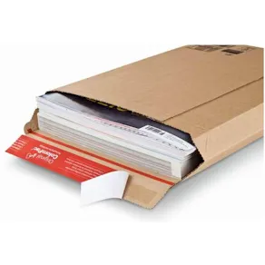 Pappkuvert COLOMPAC A3 340x500x50mm brun