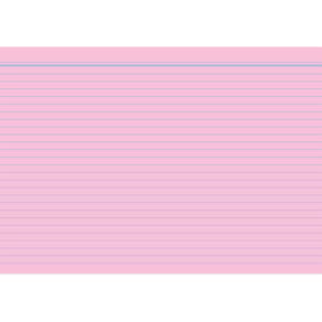 Karteikarten RNK, A6, 100 St., rosa