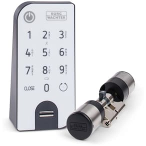 Türzylinder BURG-WÄCHTER secuENTRY easy FP 7602 + Fingerprint-Tür