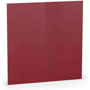 Briefkarte Rössler Paperado, DL, planliegend, rosso, gerippt