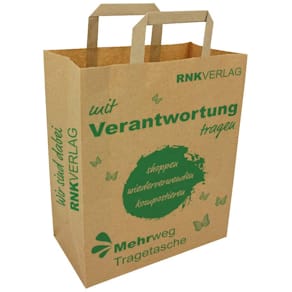 Papiertragetasche RNK think green
