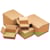 Verzenddoos, ft 24,5 x 18,5 x 9,8 cm, bruin