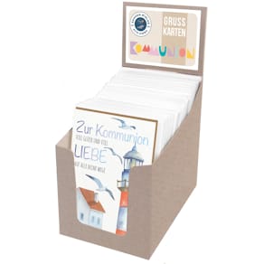 Kommunionkarten Paper Style Aquarello