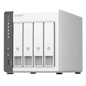 QNAP TS-433 - NAS-server - 4 fack - SATA 6Gb/s - RAID 0, 1, 5,
