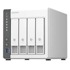 QNAP TS-433 - NAS-server - 4 fack - SATA 6Gb/s - RAID 0, 1, 5,