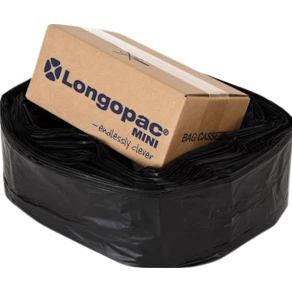 Säckkassett LONGOPAC Mini Strong 45m svart