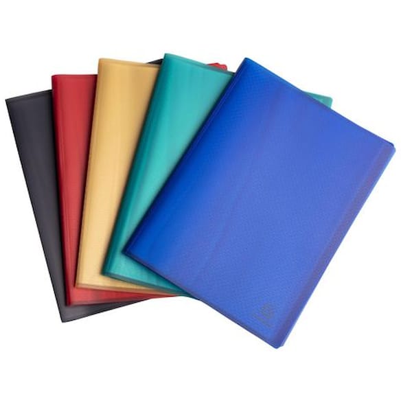 Presentasjonsmappe EXACOMPTA 80l ass 15st