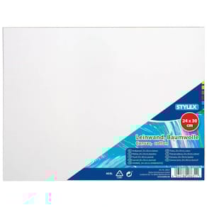 Keilrahmen STYLEX, 24 x 30 cm, weiß