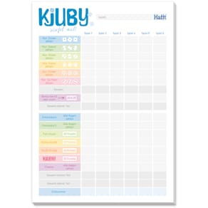 Würfelblock PAPER&YOU Kjuby-Würfel, A5, 50 Blatt