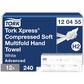 Handduk TORK Adv H2 Xpress Komp. 2880/fp