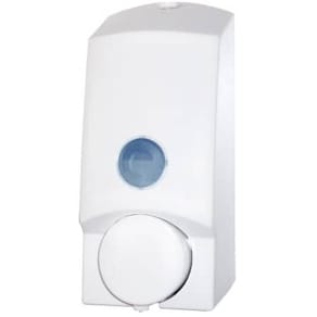 Seifenspender CLIVIA Basic 80, Kunststoff, weiß