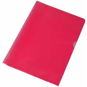 Plastmapp A4 0.15 röd 25/FP