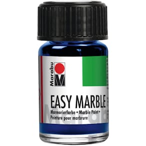 Marmorierfarbe Marabu easy marble, 15 ml, ultramarinblau
