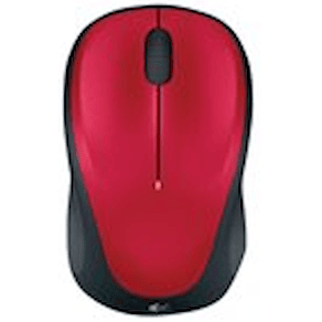 Logitech M235 - Mus - optisk - trådlös - 2.4 GHz - trådlös