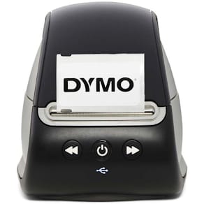 Etiketprinter DYMO sort/metallic, karton 6 stk