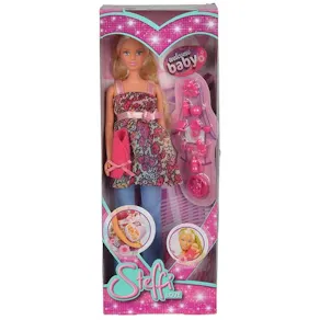 Docka Steffi gravid 29cm