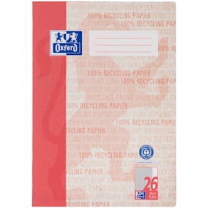 Schreibheft Oxford OPTIK PAPER A4, 16 Blatt, Lineatur 26, kariert
