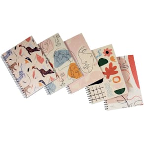 Spiralnotizbuch DONAU, A5, 80 Blatt, Abstrakt