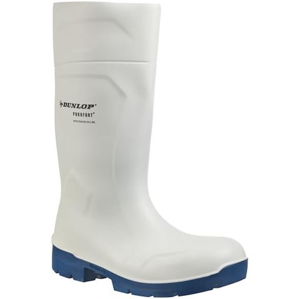 Vernestøvel DUNLOP 61131 S4 44 hvit