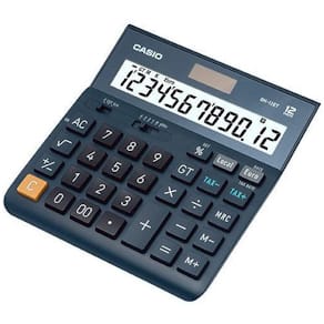 Bordsräknare CASIO DH-12ET svart
