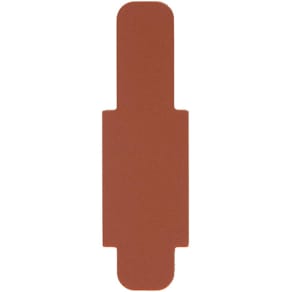 Stecksignal Leitz, braun, 50 Stück