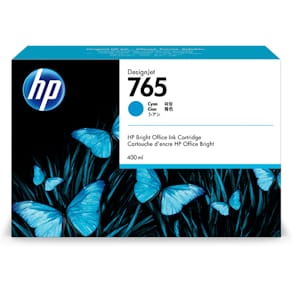 HP 765 cyan ink cartridge 400ml