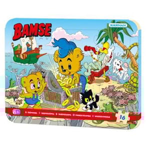 Rampussel Bamse 16 bitar