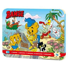 Rampussel Bamse 16 bitar