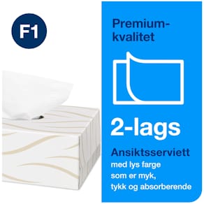 Ansiktsserviett TORK Premium 2L F1 (100)